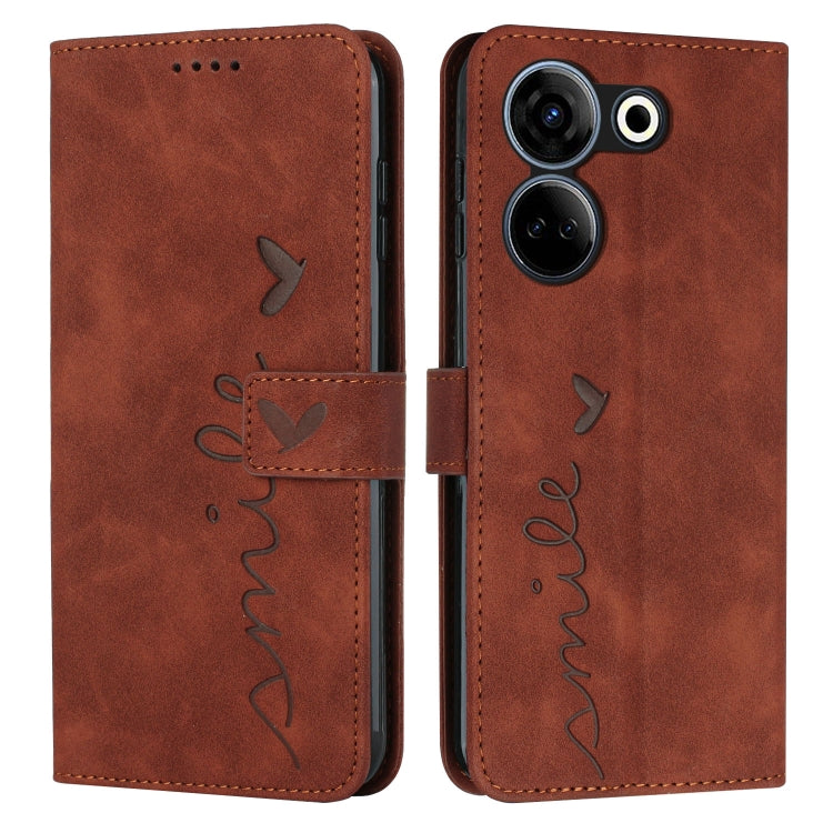 Custodia portafoglio in pelle per Tecno Camon 20 Pro