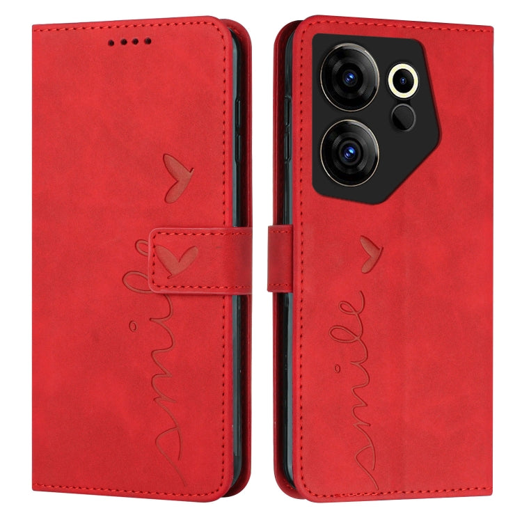 Custodia portafoglio in pelle per Tecno Camon 20 Premier