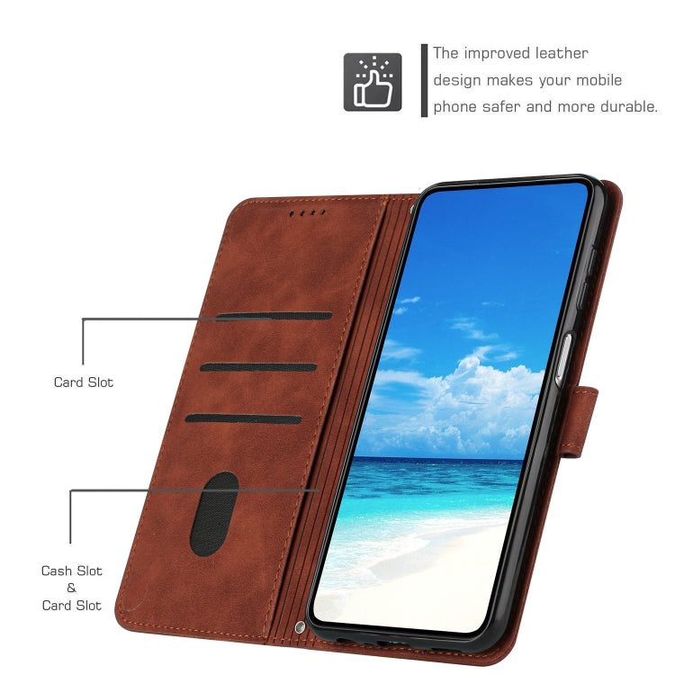Custodia per telefono in pelle con motivo a cuore Skin Feel, For Infinix Hot 30, For Infinix Note 30 VIP