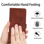 Custodia per telefono in pelle con motivo a cuore Skin Feel, For Infinix Hot 30, For Infinix Note 30 VIP