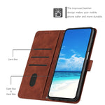 Custodia per telefono in pelle con motivo a cuore Skin Feel, For Infinix Hot 30 Play NFC, For Infinix Note 30/Note 30 5G, For Infinix Note 30i, For Infinix Note 30 Pro