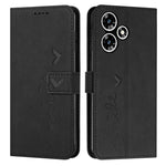 Custodia per telefono in pelle con motivo a cuore Skin Feel, For Infinix Hot 30 Play NFC, For Infinix Note 30/Note 30 5G, For Infinix Note 30i, For Infinix Note 30 Pro