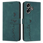 Custodia per telefono in pelle con motivo a cuore Skin Feel, For Infinix Hot 30 Play NFC, For Infinix Note 30/Note 30 5G, For Infinix Note 30i, For Infinix Note 30 Pro