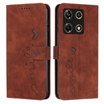 Custodia per telefono in pelle con motivo a cuore Skin Feel, For Infinix Hot 30 Play NFC, For Infinix Note 30/Note 30 5G, For Infinix Note 30i, For Infinix Note 30 Pro