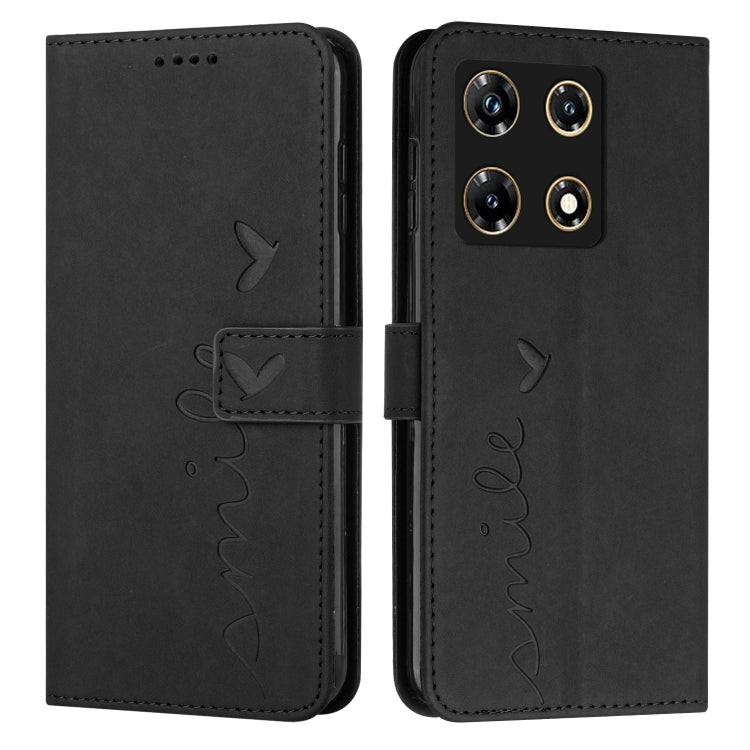 Custodia per telefono in pelle con motivo a cuore Skin Feel, For Infinix Hot 30 Play NFC, For Infinix Note 30/Note 30 5G, For Infinix Note 30i, For Infinix Note 30 Pro