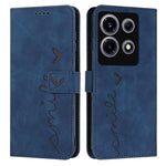 Custodia per telefono in pelle con motivo a cuore Skin Feel, For Infinix Hot 30, For Infinix Note 30 VIP