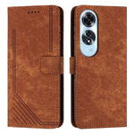 Custodia in pelle con cordino per OPPO A6x 5G e A6 5G