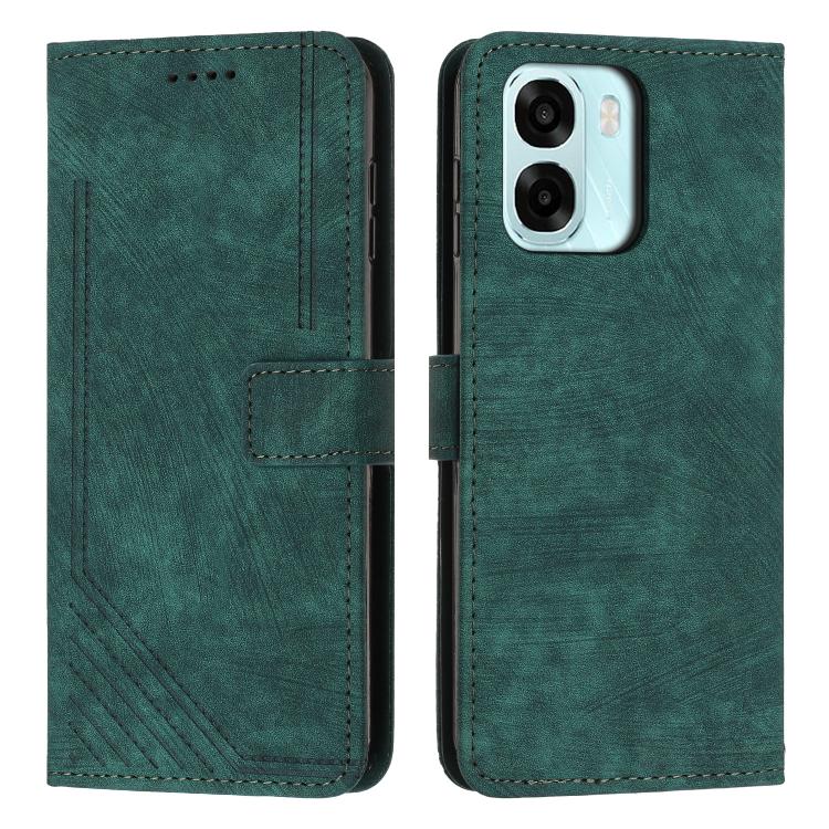 Custodia in pelle con cordino per OPPO A6x 5G e A6 5G