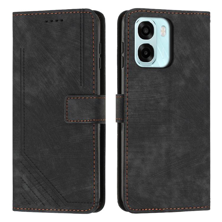 Custodia in pelle con cordino per OPPO A6x 5G e A6 5G