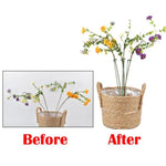 10pcs pianta in vaso a forma di fiore asta di supporto fisso telaio di protezione fogliare anti-alloggiamento, 17cm, 27cm, 37cm, 48cm, 58cm