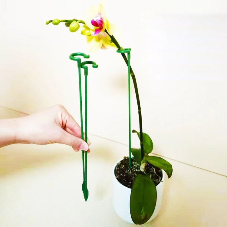 10pcs pianta in vaso a forma di fiore asta di supporto fisso telaio di protezione fogliare anti-alloggiamento, 17cm, 27cm, 37cm, 48cm, 58cm