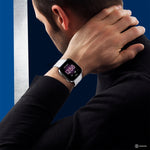Per Fitbit Versa 2 / Fitbit Versa / Fitbit Versa Lite cinturino di ricambio in silicone tinta unita, Size:L