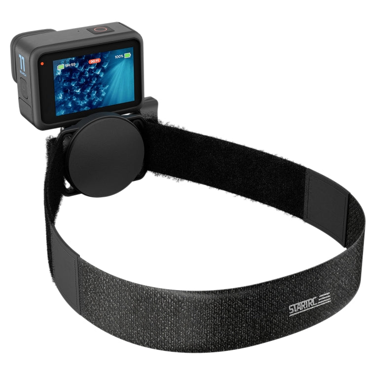 Staffa di visualizzazione POV magnetica per action cam STARTRC, Quick Release Headband, Quick Release Wristband, 2 in 1 Quick Release Headband Wristband