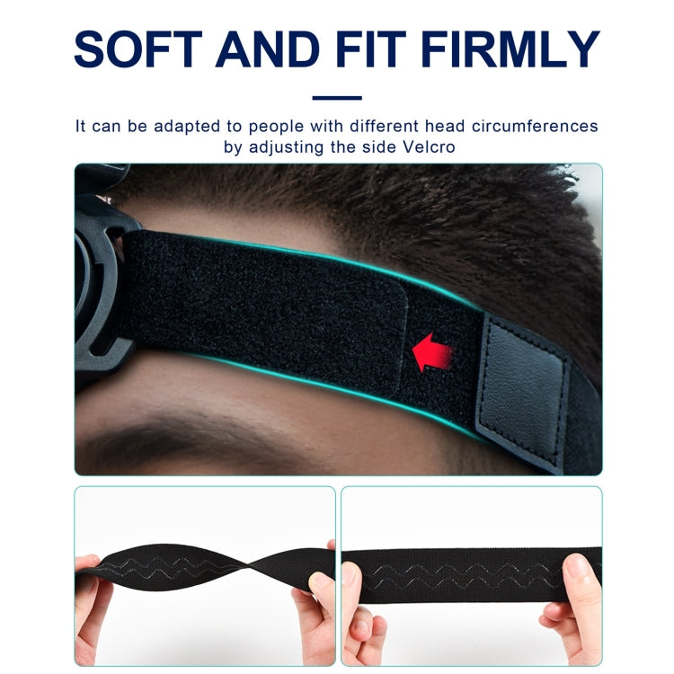 Staffa di visualizzazione POV magnetica per action cam STARTRC, Quick Release Headband, Quick Release Wristband, 2 in 1 Quick Release Headband Wristband