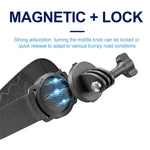 Staffa di visualizzazione POV magnetica per action cam STARTRC, Quick Release Headband, Quick Release Wristband, 2 in 1 Quick Release Headband Wristband
