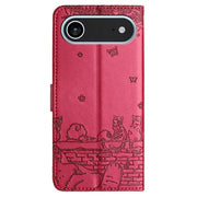 Custodia in pelle per iPhone 16e e 15 Pro