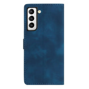 Custodia portafoglio in pelle con motivo farfalla per Galaxy S21