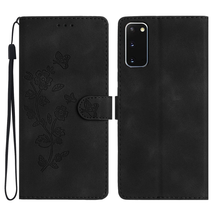 Custodia portafoglio in pelle con farfalla per Samsung Galaxy A21