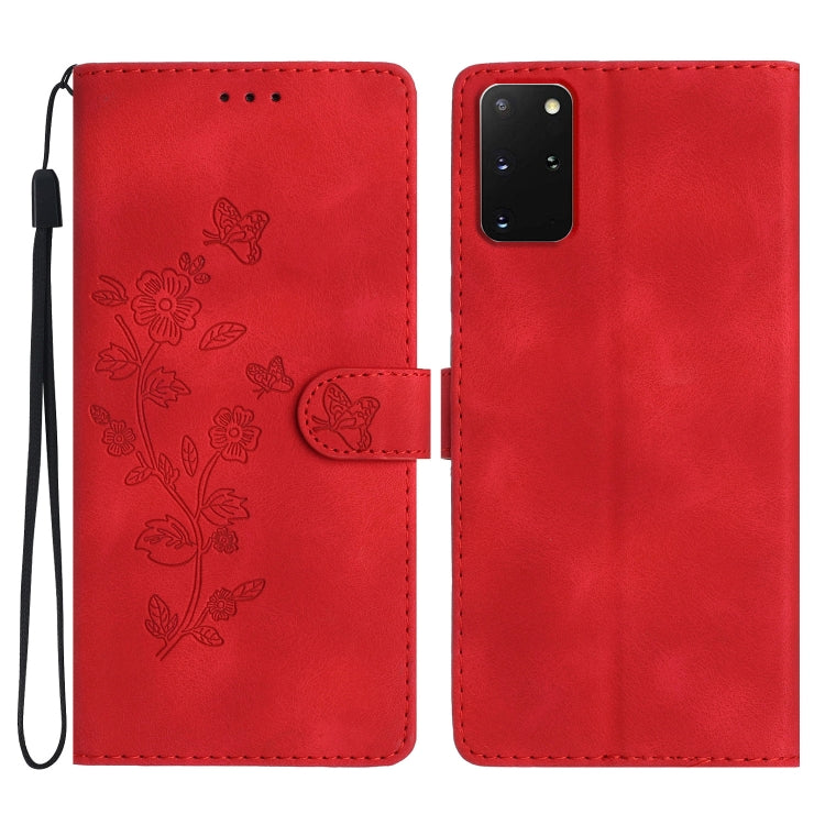 Custodia portafoglio in pelle con farfalla per Samsung Galaxy A21
