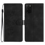 Custodia portafoglio in pelle con farfalla per Samsung Galaxy A21
