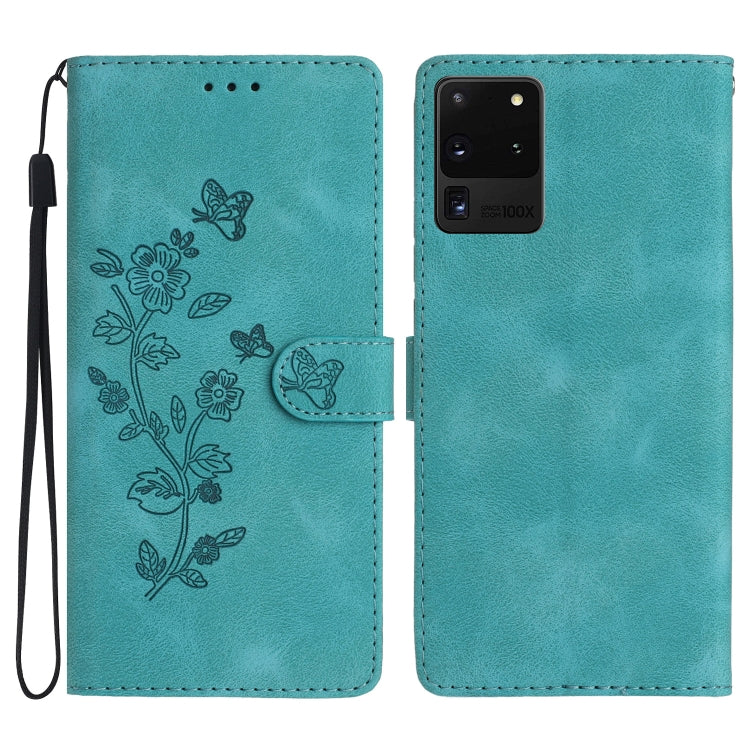 Custodia portafoglio in pelle con farfalla per Samsung Galaxy A21