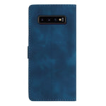 Custodia portafoglio in pelle con motivo farfalla per Galaxy S10+
