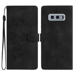 Custodia portafoglio in pelle con farfalla per Samsung Galaxy
