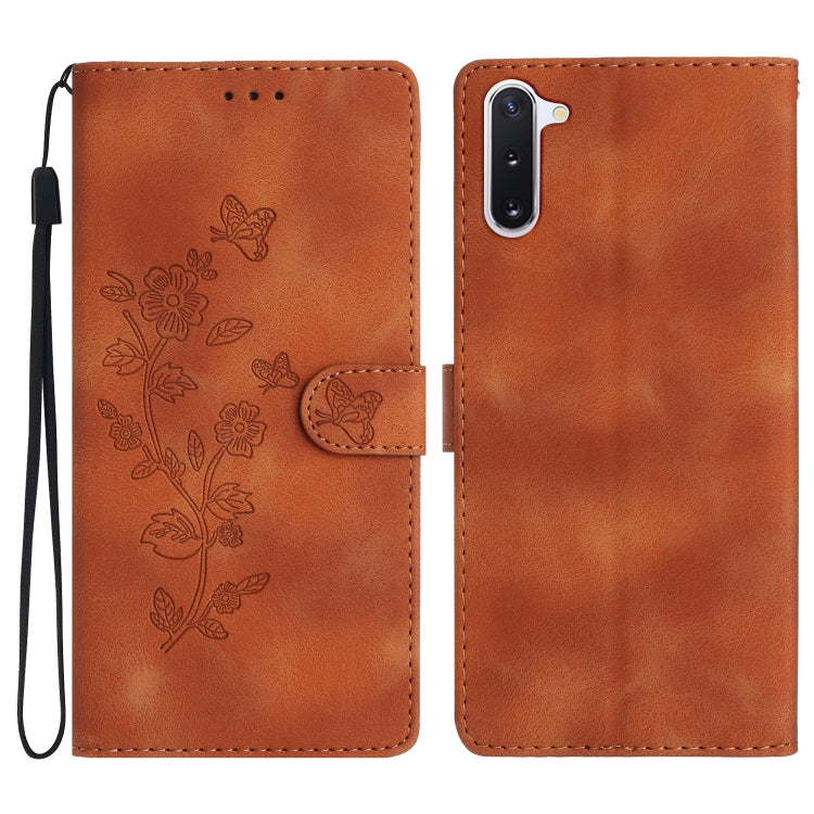 Custodia portafoglio in pelle con motivo farfalla per Samsung Gal
