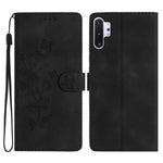 Custodia portafoglio in pelle con farfalla per Galaxy Note10+