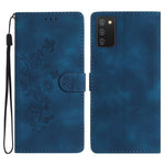 Custodia portafoglio in pelle con motivo farfalla per Galaxy S21