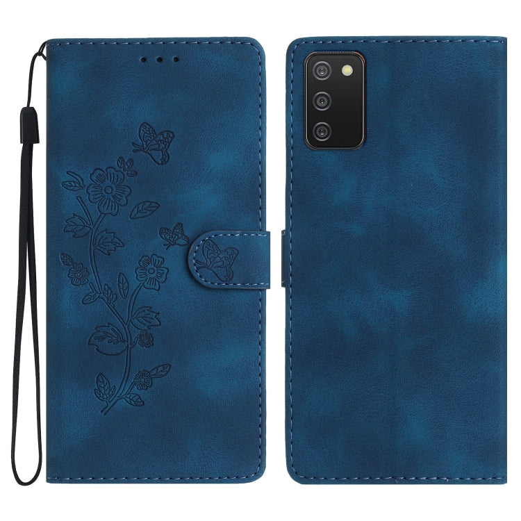 Custodia portafoglio in pelle con motivo farfalla per Galaxy S21