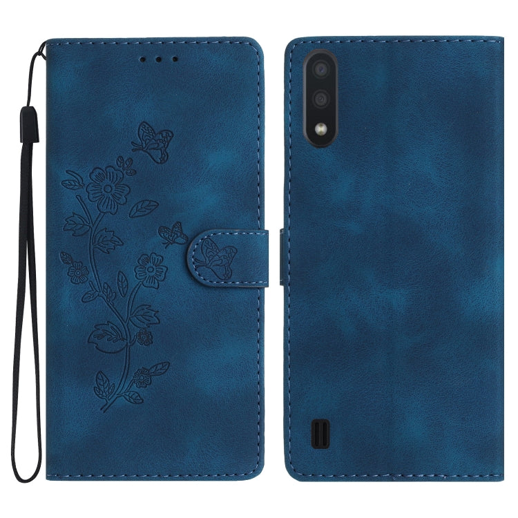 Custodia portafoglio in pelle con farfalla per Samsung Galaxy