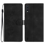 Custodia portafoglio in pelle con farfalla per Samsung Galaxy