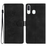 Custodia portafoglio in pelle con farfalla per Samsung Galaxy