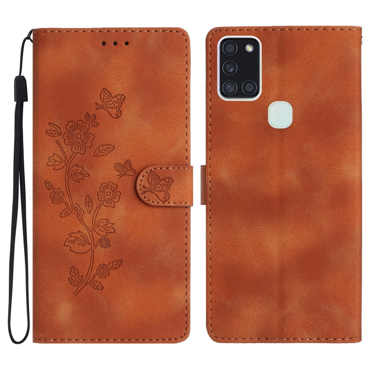 Custodia portafoglio in pelle con motivo farfalla per Samsung Gal
