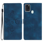 Custodia portafoglio in pelle con farfalla per Samsung Galaxy A21