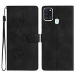 Custodia portafoglio in pelle con farfalla per Samsung Galaxy A21
