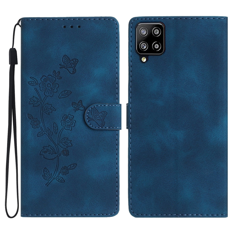 Custodia portafoglio in pelle con motivo farfalla per Samsung Gal