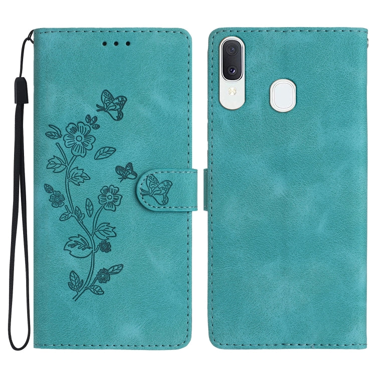 Custodia portafoglio in pelle con farfalla per Galaxy Note10+