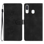 Custodia portafoglio in pelle con farfalla per Galaxy Note10+