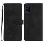 Custodia portafoglio in pelle con farfalla per Samsung Galaxy S22