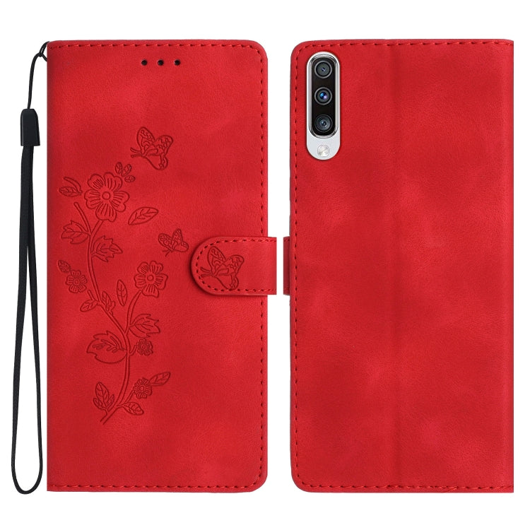 Custodia portafoglio in pelle con farfalla per Samsung Galaxy