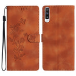 Custodia portafoglio in pelle con farfalla per Samsung Galaxy