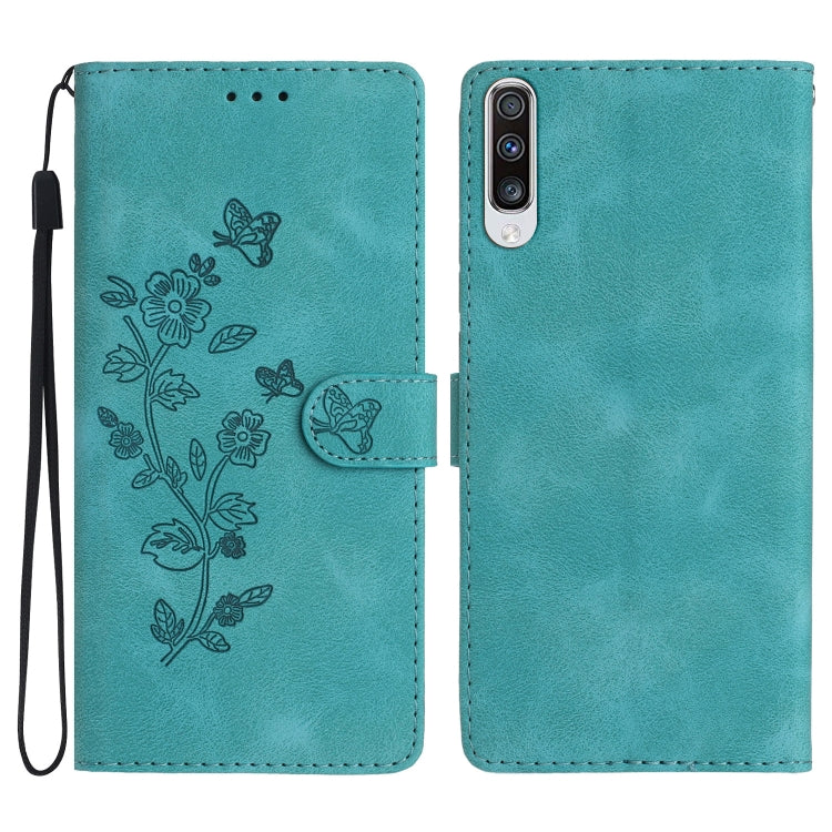 Custodia portafoglio in pelle con farfalla per Samsung Galaxy