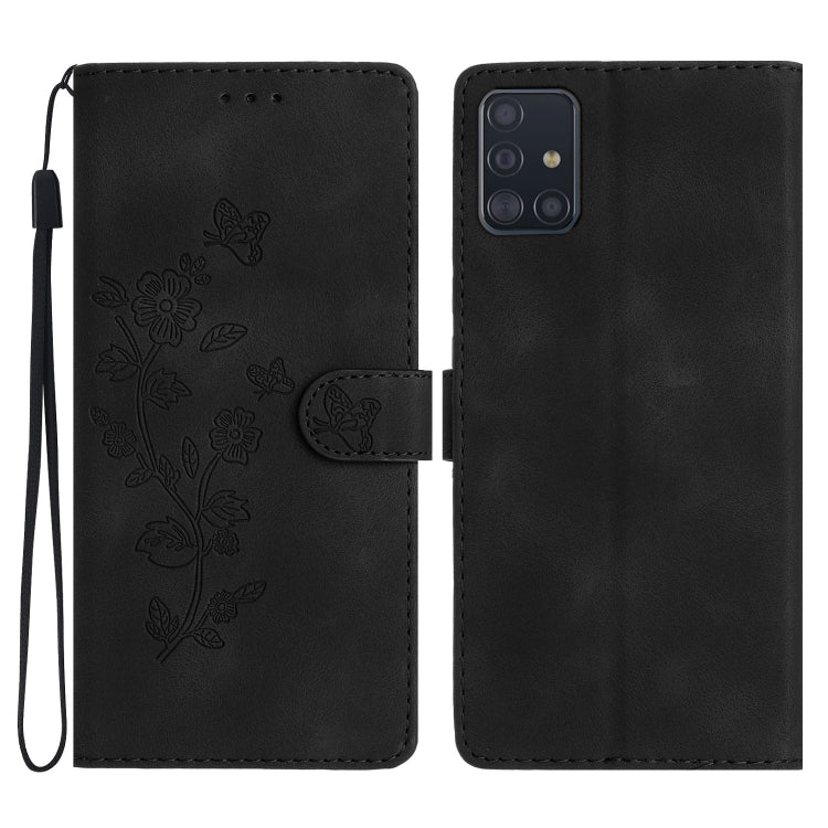 Custodia portafoglio in pelle con motivo farfalla per Samsung Gal