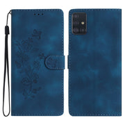 Custodia portafoglio in pelle con motivo farfalla per Samsung Gal