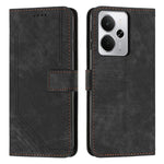Custodia per telefono in pelle con motivo a righe Skin Feel con cordino, For Realme Narzo 80 Lite 4G, For Realme 15 / 15 Pro, For Realme C71 4G, For Realme 14 / P3 5G / 14T 5G