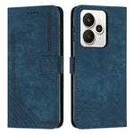 Custodia per telefono in pelle con motivo a righe Skin Feel con cordino, For Realme Narzo 80 Lite 4G, For Realme 15 / 15 Pro, For Realme C71 4G, For Realme 14 / P3 5G / 14T 5G