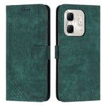 Custodia per telefono in pelle con motivo a righe Skin Feel con cordino, For Infinix Note 50 Pro+, For Infinix Note 50 4G / 50 Pro 4G, For Infinix Hot 50 Pro 4G, For Infinix Hot 50i