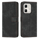 Custodia per telefono in pelle con motivo a righe Skin Feel con cordino, For Infinix Note 50 Pro+, For Infinix Note 50 4G / 50 Pro 4G, For Infinix Hot 50 Pro 4G, For Infinix Hot 50i